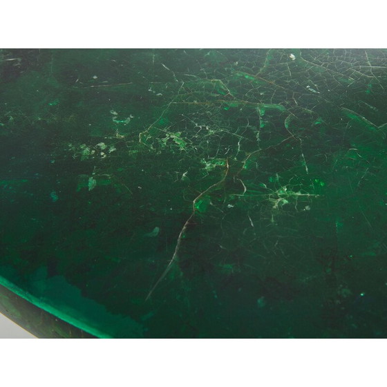 Image 1 of Vintage fractal resin coffee table by Marie-Claude De Fouquières, 1970