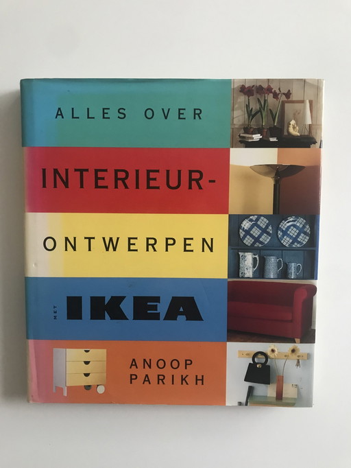 Vintage Table Book Ikea "All About Interior Design" Year 1995.