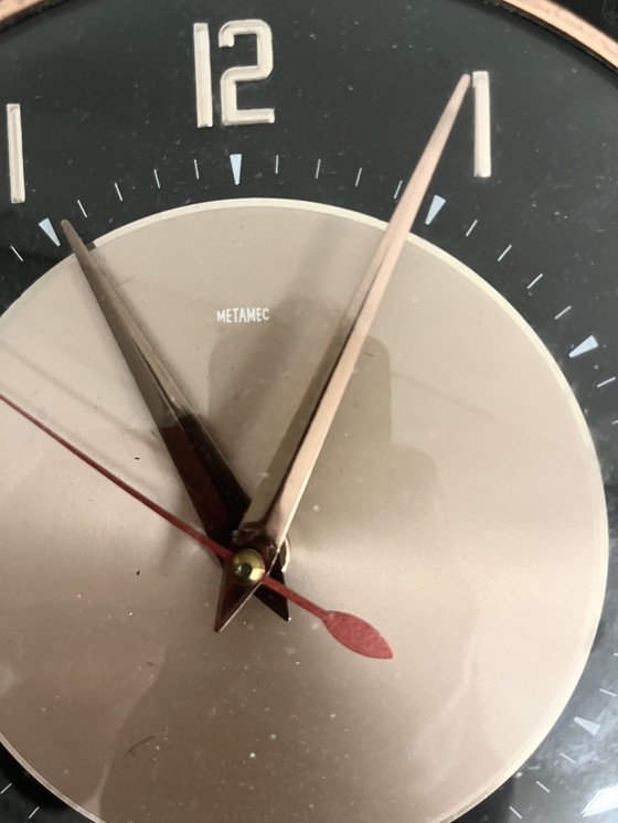 Image 1 of Metamec Wall Clock 1950S