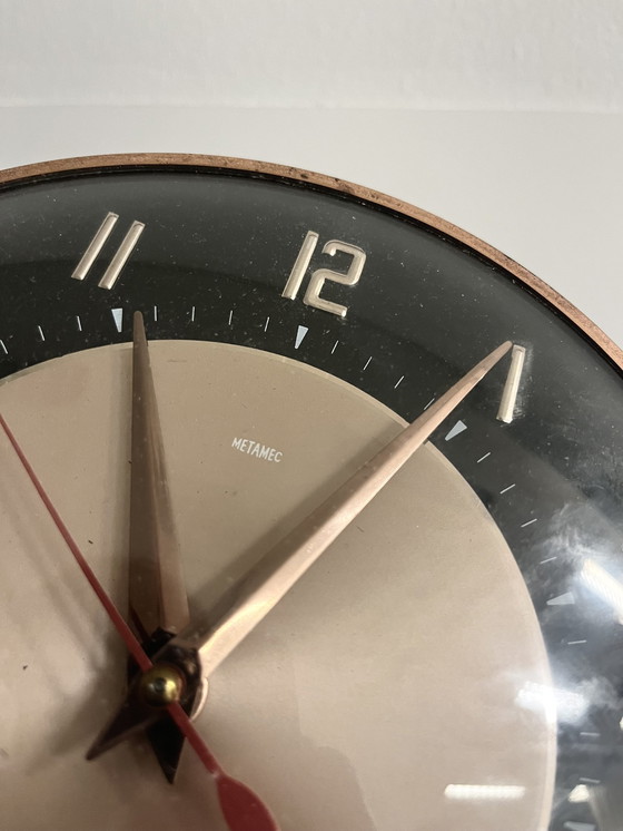 Image 1 of Metamec Wall Clock 1950S