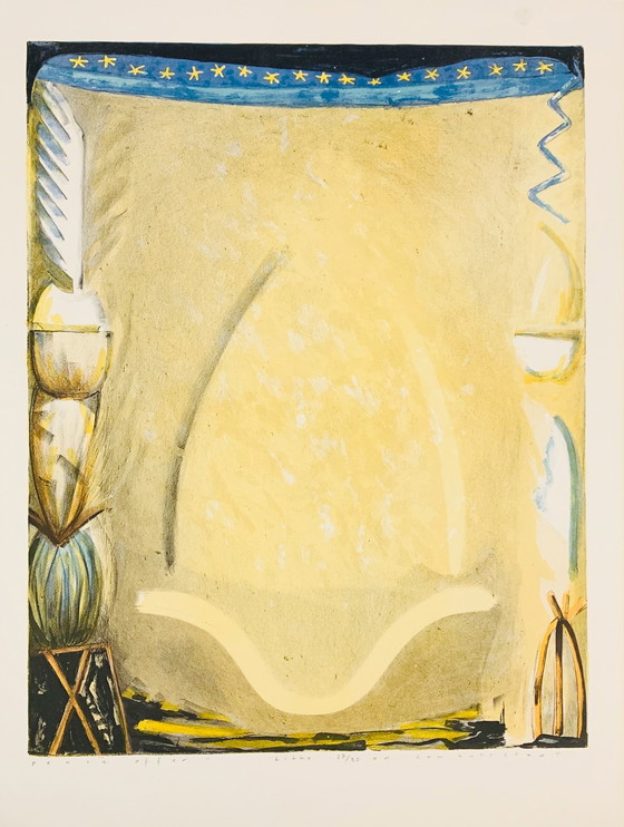 Image 1 of Lithography Lon Buttstedt - Peace offering