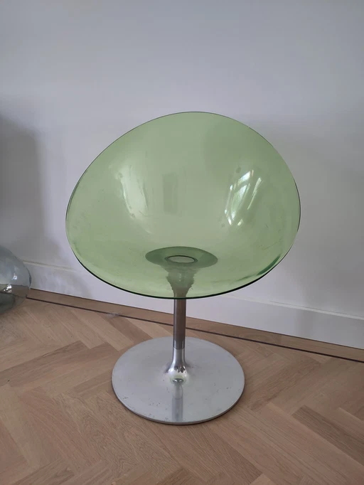 Fauteuil pivotant Kartell Eros by Philippe Starck