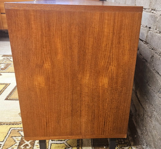 Image 1 of Small 1-door 4-drawer sideboard 1960
