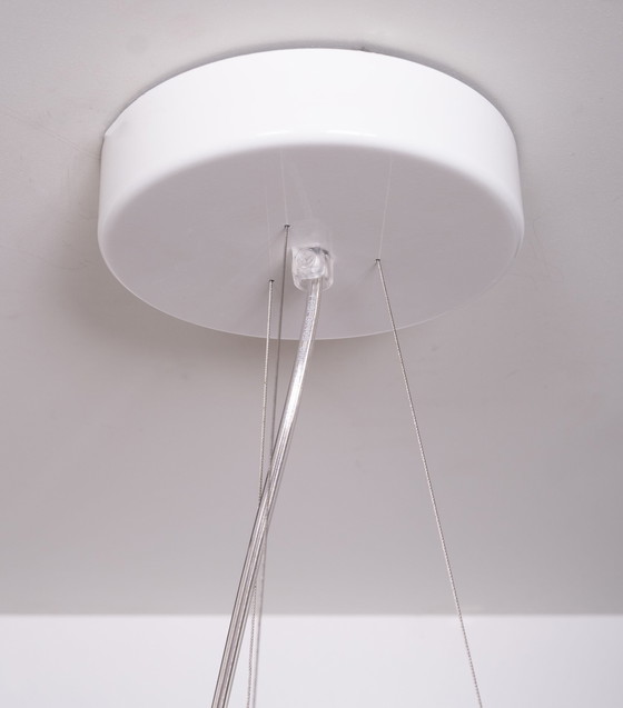 Image 1 of Beautiful Pair of Large Ceiling Lamps ''Model "Clizia" Made By Slamp