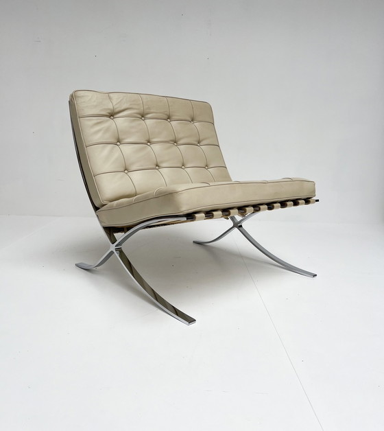 Image 1 of Barcelona Chair By Casprini, 1980'S