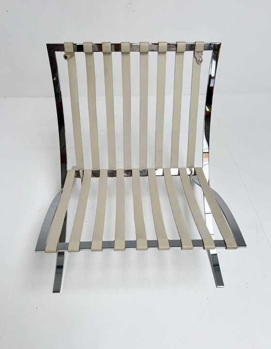 Image 1 of Barcelona Chair By Casprini, 1980'S