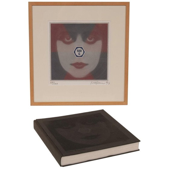 Image 1 of Roger Pfund "Weight and See" Art Book and Silk Screen, Germany, 1993