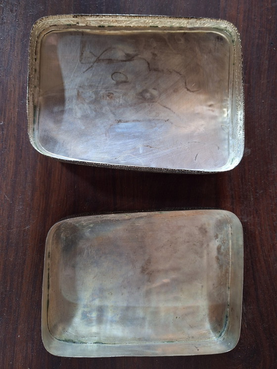 Image 1 of Antique Silver Chinese Box