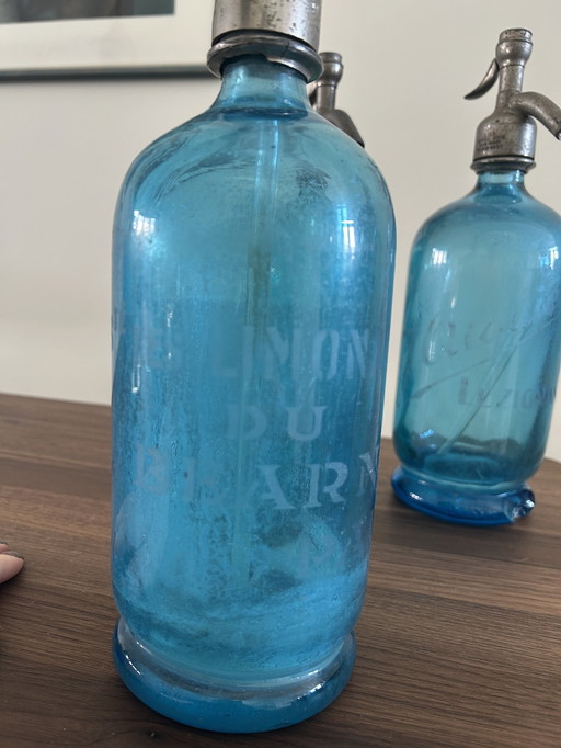 Set Of 3 Antique Spray Bottles