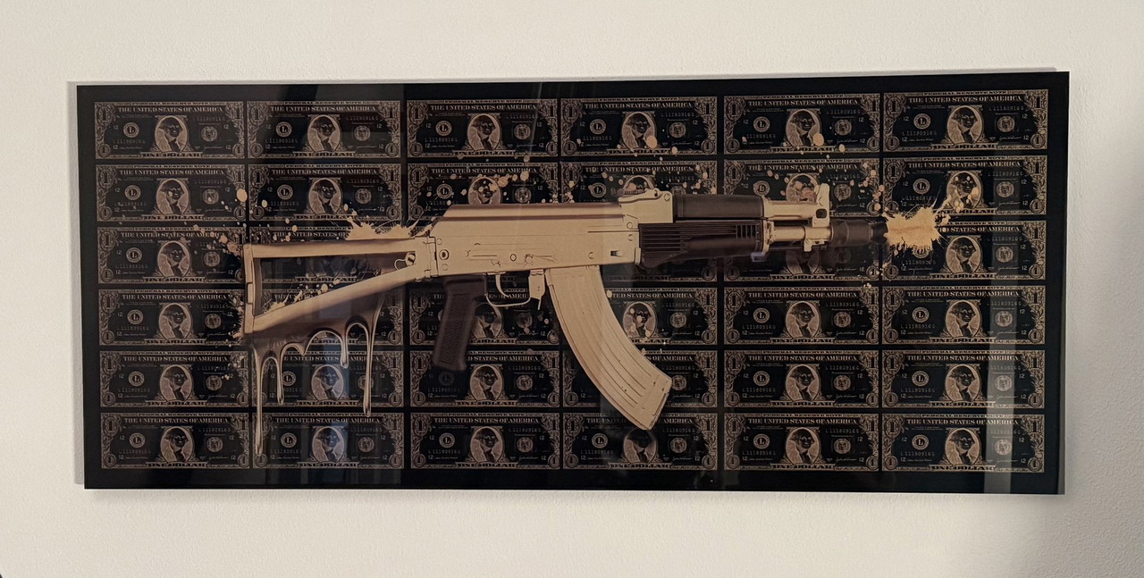 Ak-47 Dollar Artwork. Signed, In Large Format. | €249 | Whoppah