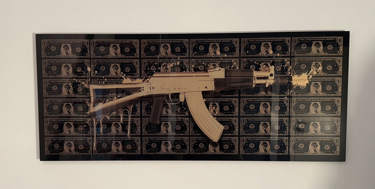 Ak-47 Dollar Artwork. Signed, In Large Format. | €249 | Whoppah