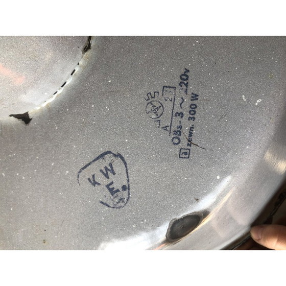 Image 1 of Industrial Factory Ceiling Lamp from Wikasy A23, 1950s