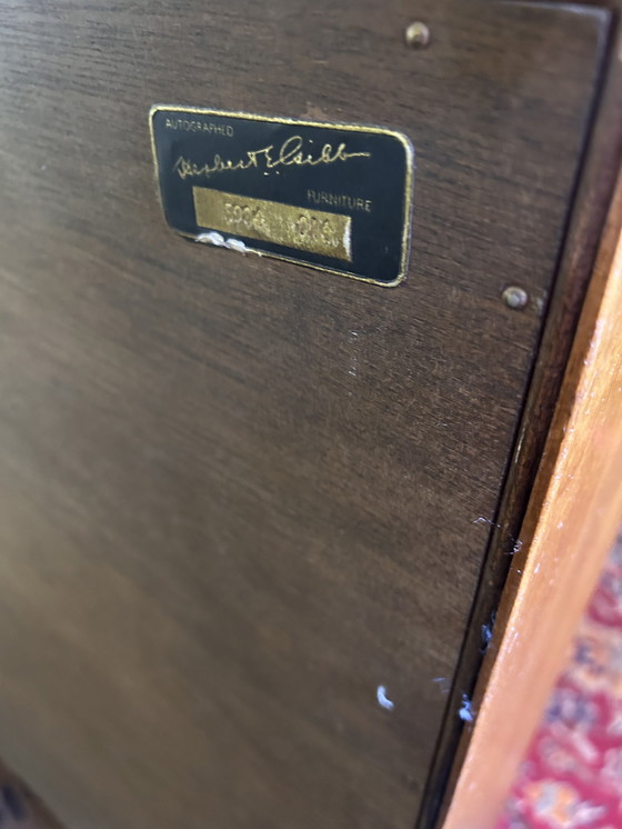 Image 1 of Bibliothèque en teck vintage rétro Mid Century 1960