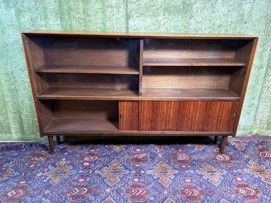 Image 1 of Mid century retro vintage teak bookcase 1960
