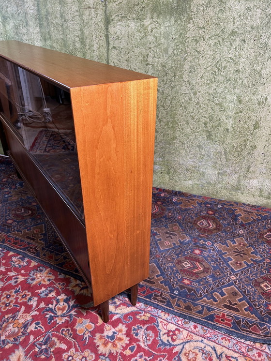 Image 1 of Bibliothèque en teck vintage rétro Mid Century 1960