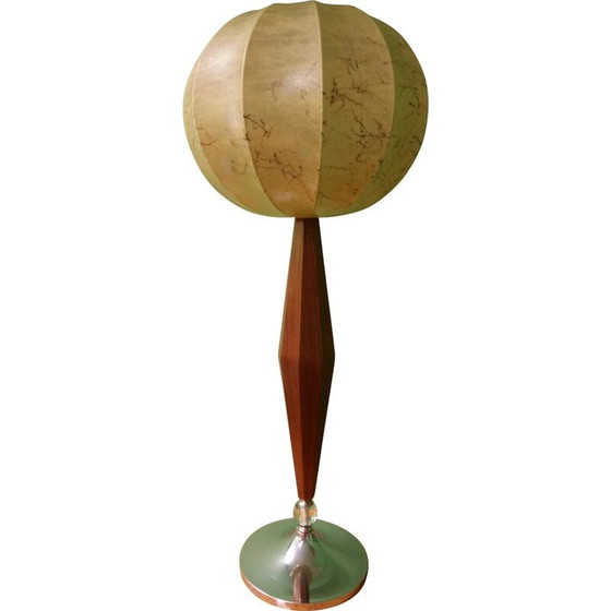 Image 1 of Mid-century table lamp in teak - 1960s