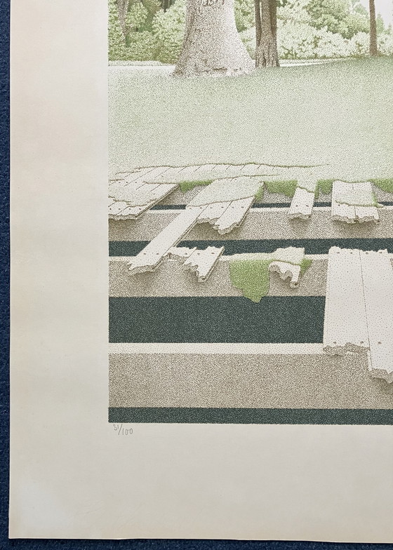 Image 1 of Teun Nijkamp - Sérigraphie "Le jardin d'Eden