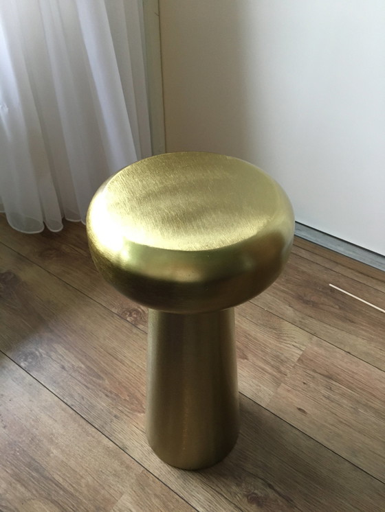 Image 1 of Gold Side Table