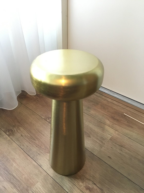 Image 1 of Gold Side Table