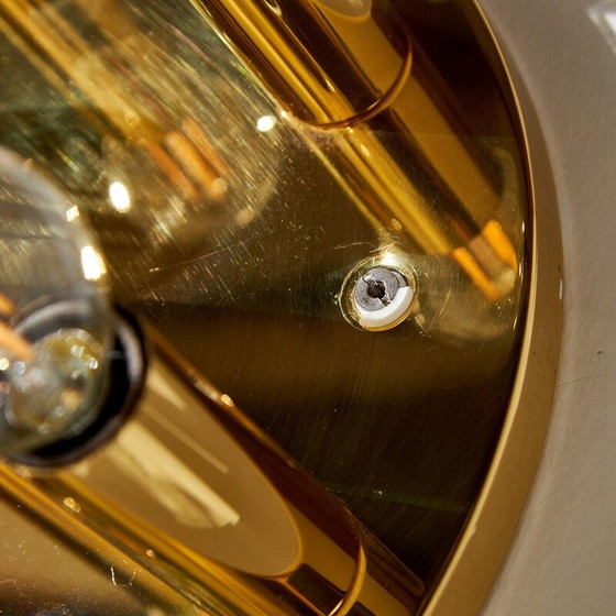 Image 1 of Lampada da parete vintage in ottone di Sölken Leuchten, anni '70