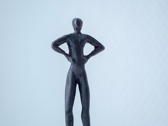 Image 1 of Corry Ammerlaan - 6 Unique Bronze Statues On Pedestal - Artihove