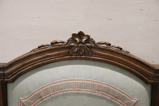 Image 1 of Sillón Luis XVI antiguo de madera