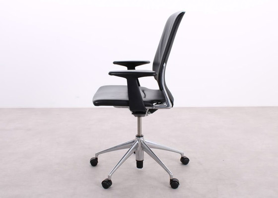 Image 1 of Vitra Meda office chair black leather