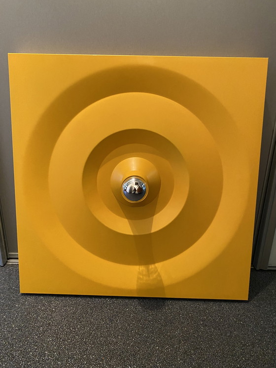 Image 1 of Large Space Age Wall Lamp From Kaiser Leuchten