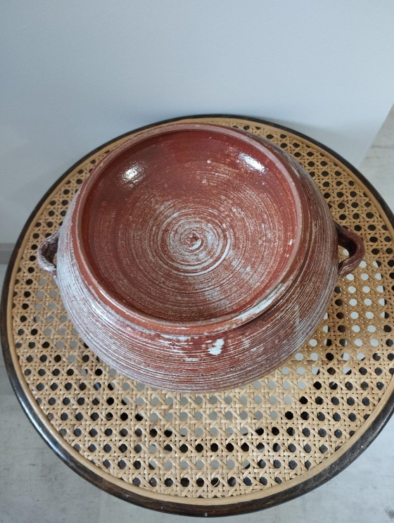 Image 1 of Centrotavola in gres smaltato Biot - Grande pezzo di forma vintage