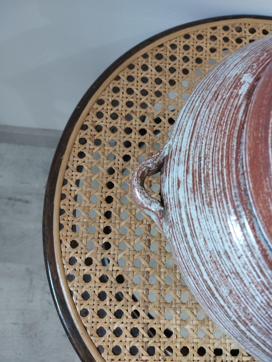 Image 1 of Centrotavola in gres smaltato Biot - Grande pezzo di forma vintage