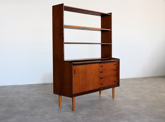 Image 1 of Vintage Teak Secretaire