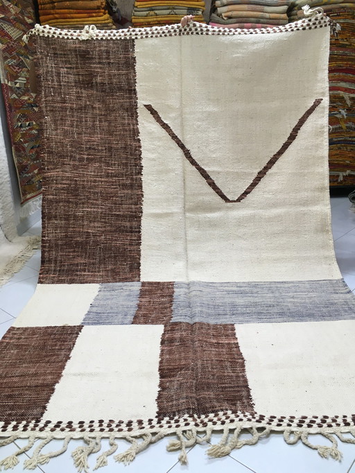 Tapis berbère Kilim Boujad 3m00 x 1m97