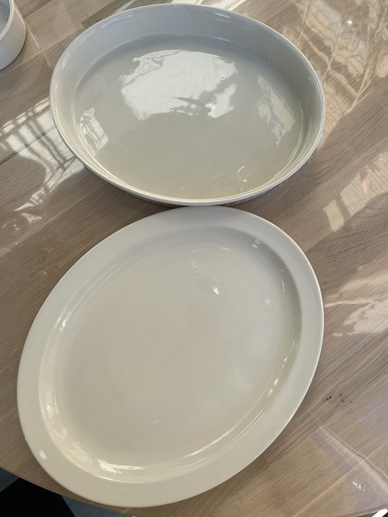 Image 1 of Wedgwood Stonehenge Midwinter White bowls