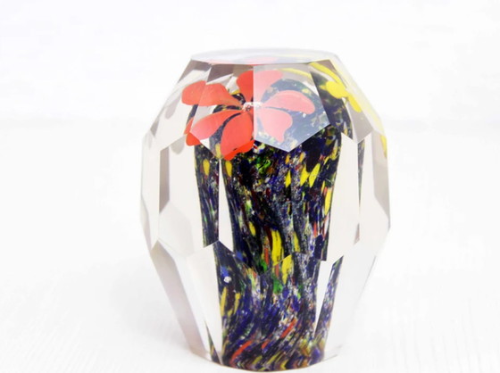 Image 1 of Nice glass sulphide paperweight