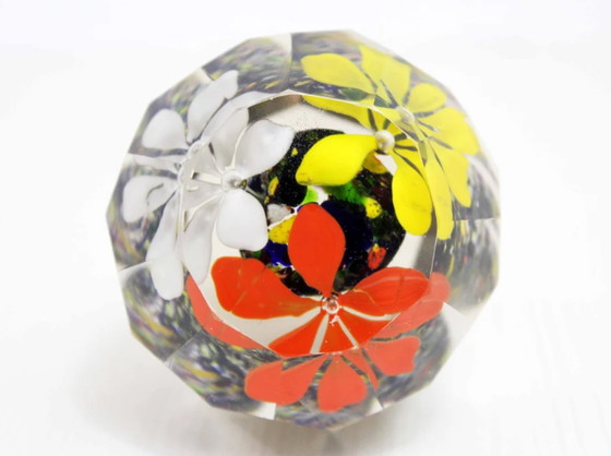 Image 1 of Nice glass sulphide paperweight