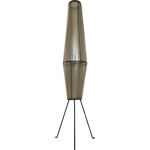 Vintage space age floor lamp, Czechoslovakia 1960