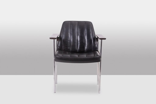 Sven Ivar Dysthe For Dokka. Armchair. Circa 1960.