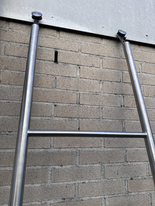 Exclusive Stainless Steel Library Ladder