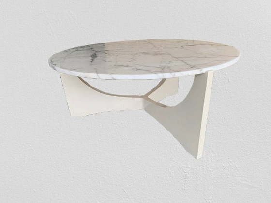 Image 1 of Coffee Table In Carrara Marble