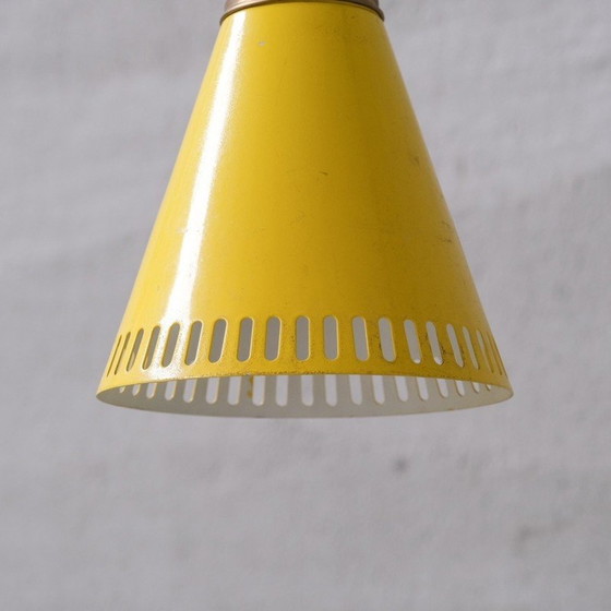 Image 1 of Vintage brass pendant light, Italy 1970