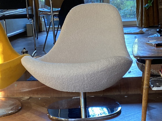 Image 1 of Carl Öjerstam Swivel Armchair With Footstool