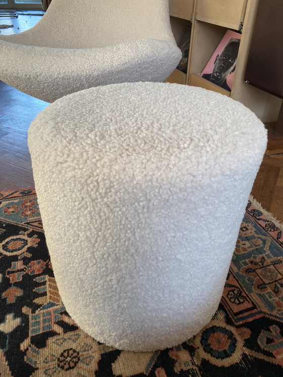 Image 1 of Carl Öjerstam Swivel Armchair With Footstool