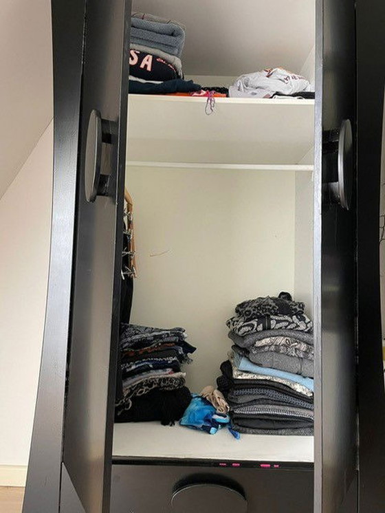 Image 1 of Black Wardrobe