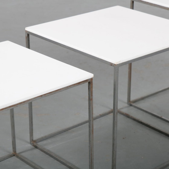 Image 1 of Poul Kjaerholm PK71 Nesting Tables, Denmark, 1960