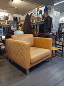 Goossens Excellent Loveseat Nuance Buffalo Leather Cognac