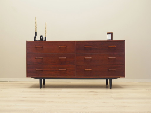 Teak Chest Of Drawers, Danish Design, 1970S, Production: Denmark