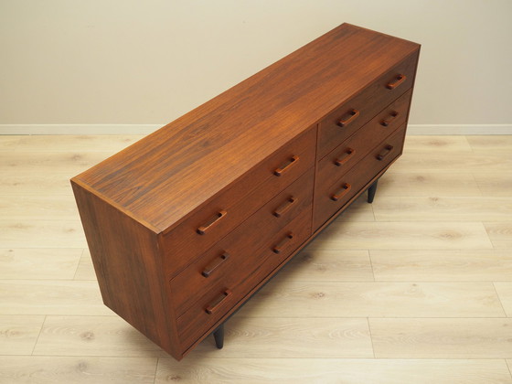 Image 1 of Cassettiera in teak, design danese, anni '70, produzione: Danimarca