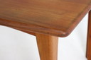 Mesa de comedor rectangular Dyrlund de teca maciza 'Resen' 