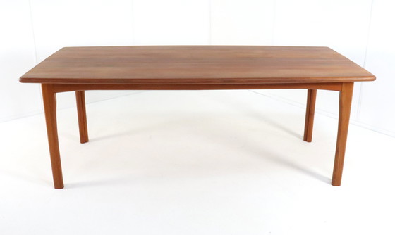 Image 1 of Dyrlund Rectangular Dining Table Solid Teak 'Resen'