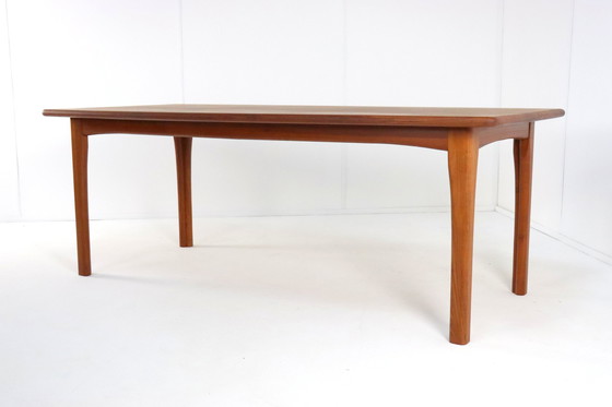 Image 1 of Dyrlund Rectangular Dining Table Solid Teak 'Resen'